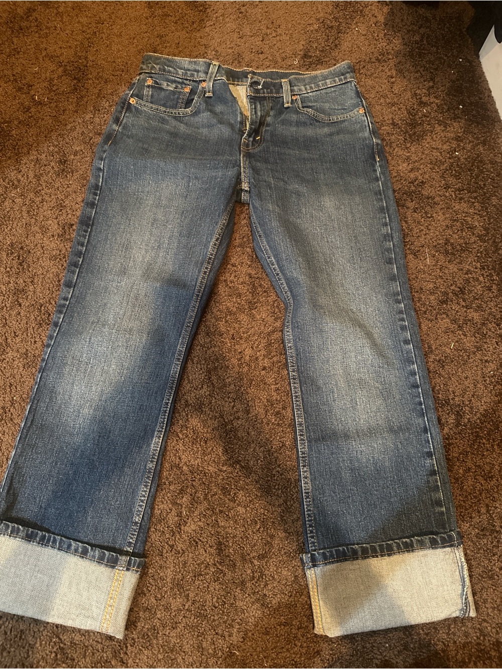 Levi's Women's Dark Wash Boyfriend Jeans